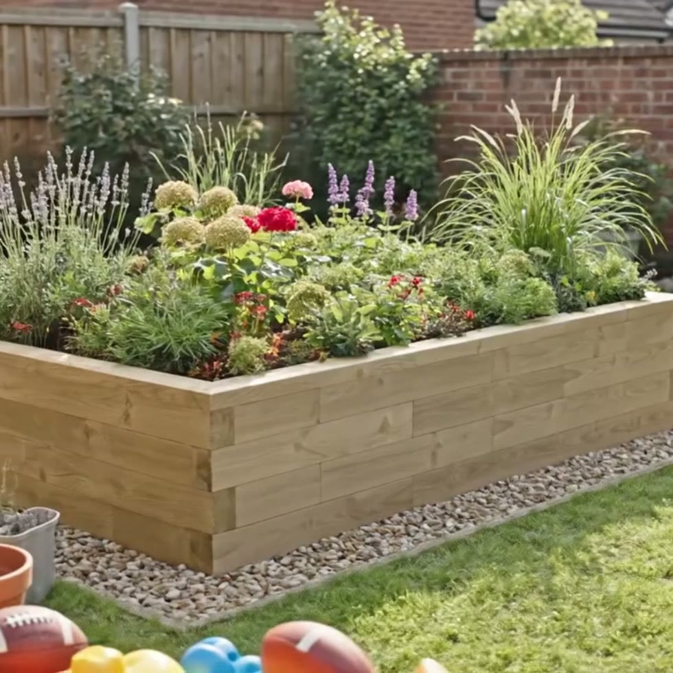 Jardinière Surélevée - Plus Vendue / 2.25 x 1.125 x 0.45m