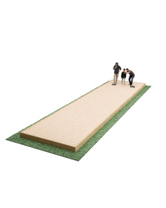 Terrain de pétanque / 12 m x 3 m x 0,25 m