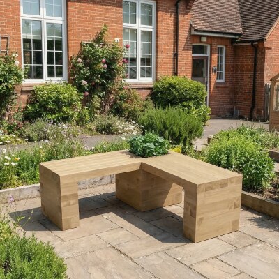 Banc des copains / 1,2 x 1,2 x 0,45 m
