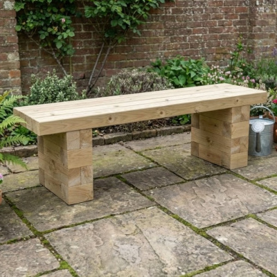Banc de jardin / 150 x 37,5 x 45 cm