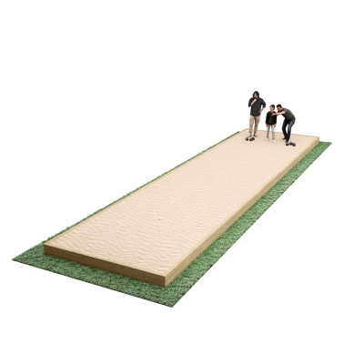 Terrain de pétanque / 12 m x 3 m x 0,25 m