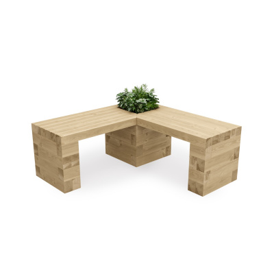 Banc des copains / 1,2 m x 1,2 m x 0,45 m
