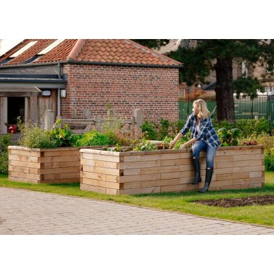 Jardinière bois / Créez votre propre forme et taille