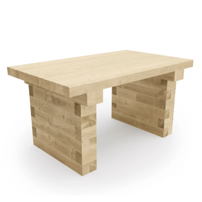 Table WoodBlocX / 1.5 x 0.9 x 0.75 m