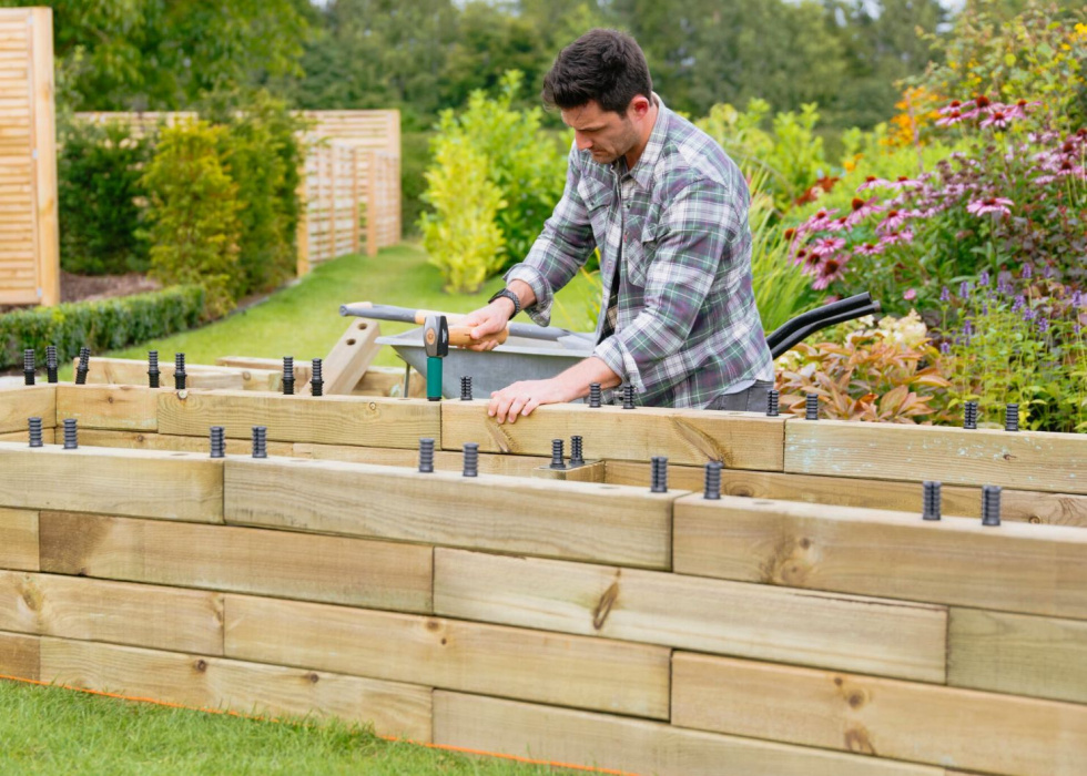 Jardinière bois / Créez votre propre forme et taille