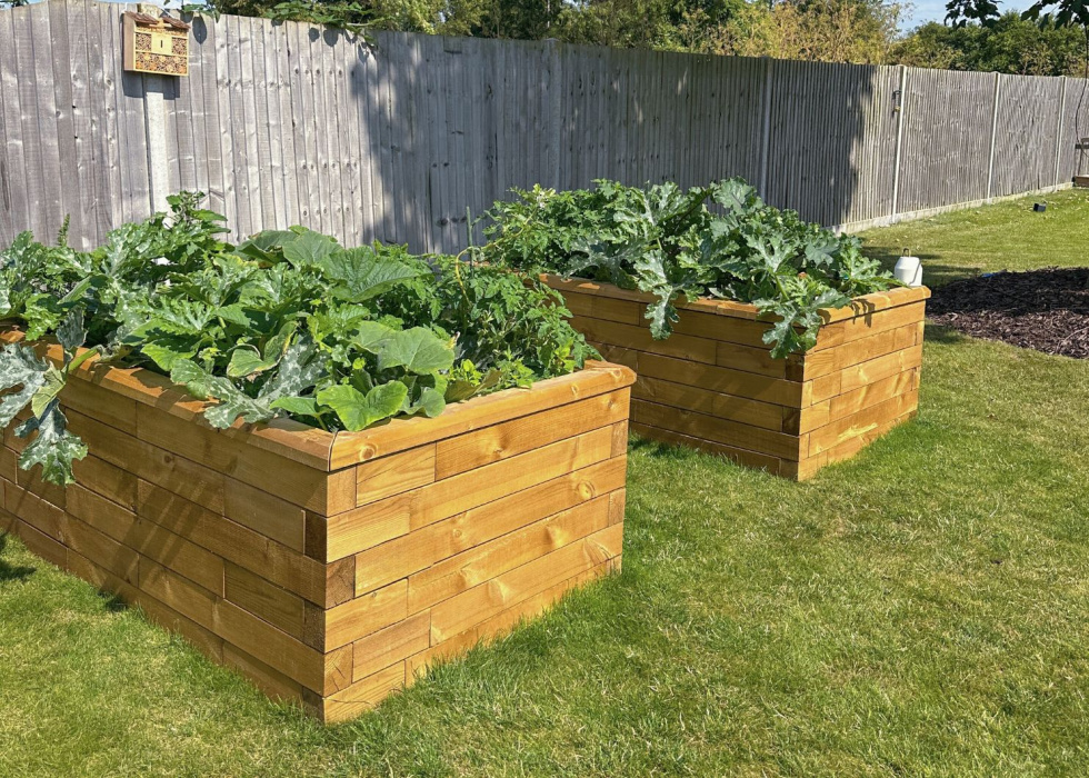 Jardinière bois / Créez votre propre forme et taille