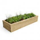 Raised Kitchen Garden Bed / 2.625 x 0.9 x 0.45m