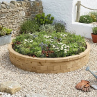 Large Circular Raised Bed / 2.36 x 0.35 m
