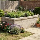 Jardinière bois de taille standard /  150 x 75 x 45 cm