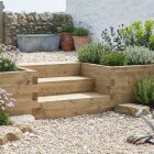 Potager surélevé - Escalier / 127,5 x 112,5 x 65 cm