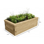 Jardinière bois / Créez votre propre forme et taille