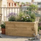 Petite jardinière bois / 0,9 x 0,45 x 0,45 m