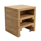 Unité avec rayonnage étroite / 0,75 x 0,75 x 0,95 m