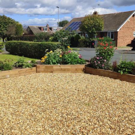 Idées de jardin de devant avec WoodBlocX
