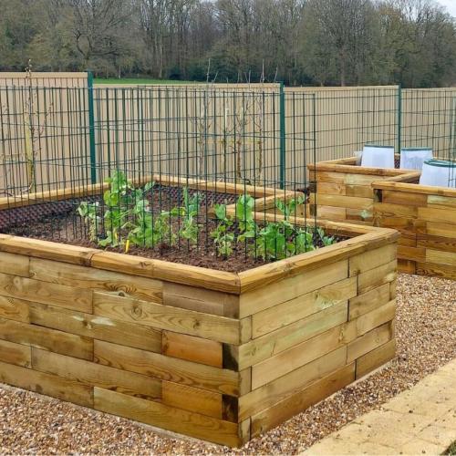 Le potager surélevé de Laure