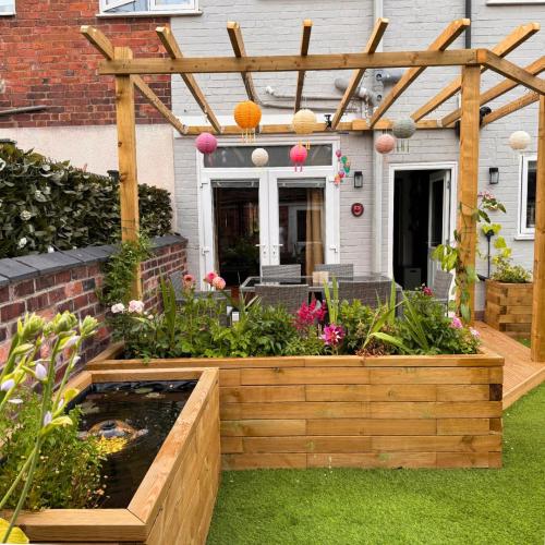 Le potager en plates-bandes surélevées de Kim