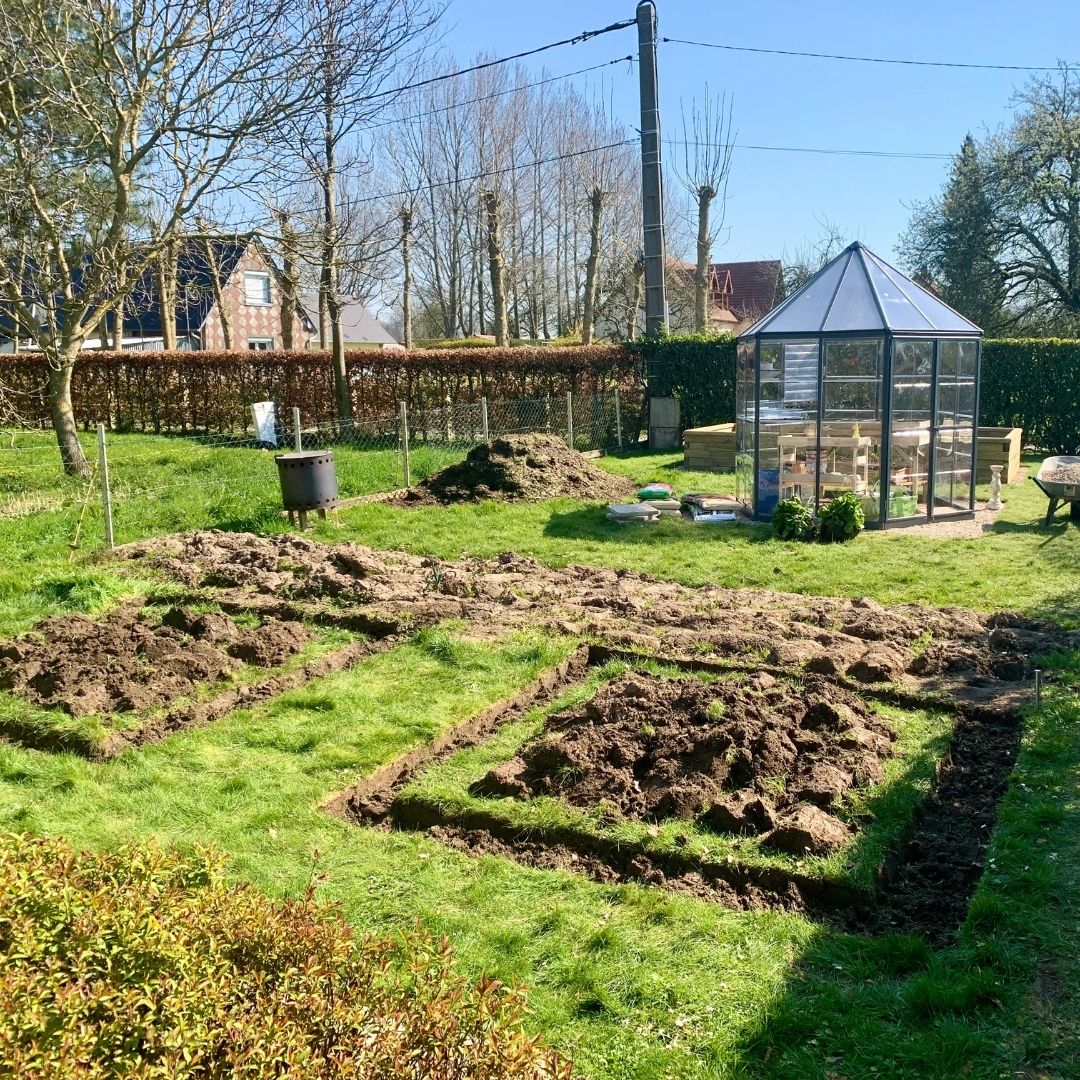 2 Potager - before