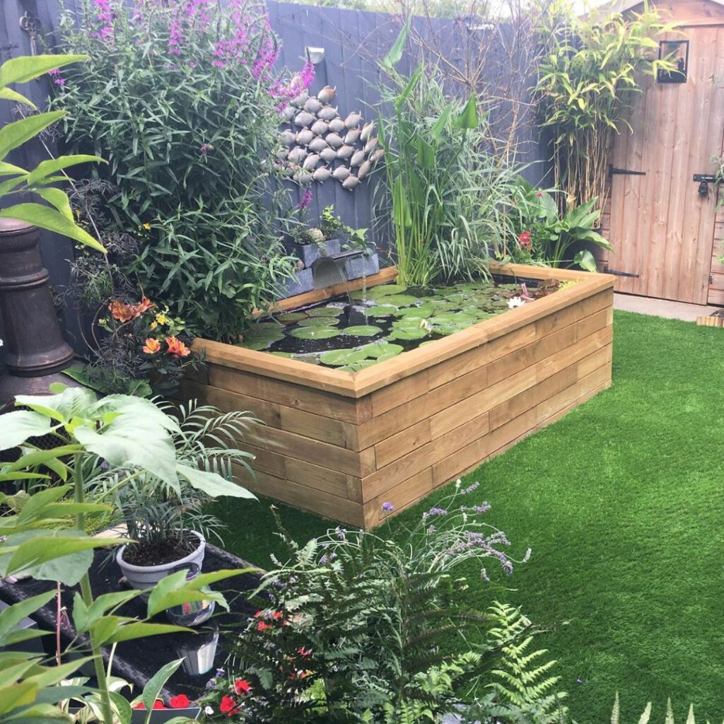 Idées de bassins surélevés pour votre jardin